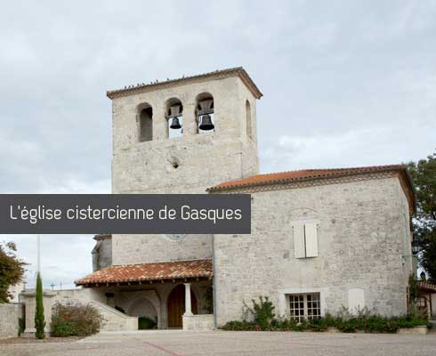L'église cistercienne de Gasques L'église cistercienne de Gasques