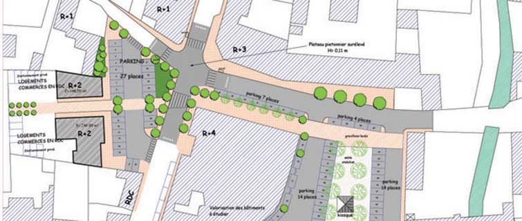 Aménagement du centre ville d'Aureilhan Aménagement du centre ville d'Aureilhan