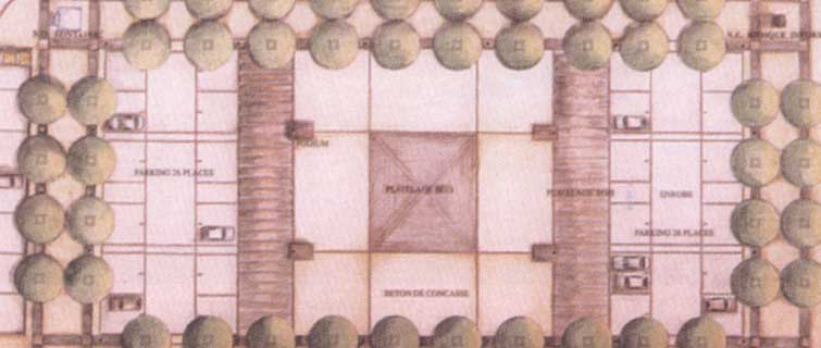 Aménagement de la Place de Marciac Aménagement de la Place de Marciac